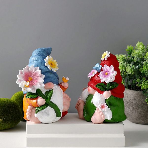 

Autumn Gnome Garden Decorations Elf Gnome Decorations Gifts Elf Dwarf Statue