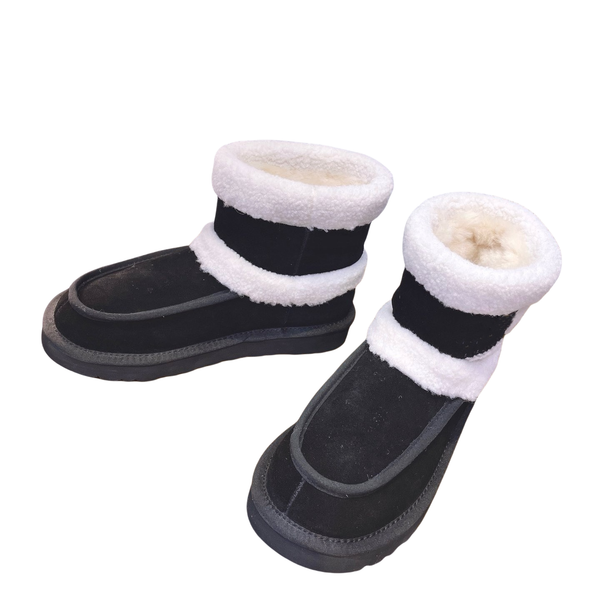 

Designer boots women boots Fur Boots Classic Platform Boots Fashion New Thick Bottom Winter Cotton for Women with Thick Velvet and Anti slip Snow Boots, Color1