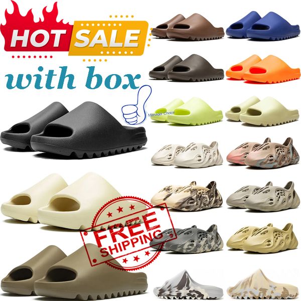 

Free shipping designer slides slippers with box men women New Style of beach Casual slippers men womens Hot sliders sandals summer flip flop shoes 36-47, #7