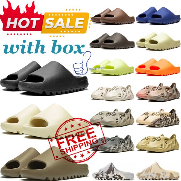 

Free shipping designer slides slippers with box men women New Style of beach Casual slippers men womens Trend sliders sandals summer flip flop shoes 36-47, #4