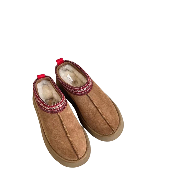 

Women slipper Winter Designer boots omens Tazz Slippers Tasman Fur Slides Classic Mustard Seed Sand Ultra Mini Platform Boot Slip-on Les Petites Suede Wool Seal boots, Color3