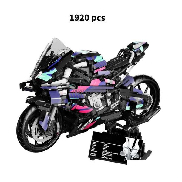 

Technical Blocks 42159 Mt10 Sp Motorcycle Model Building Advanced Set For Adults Bricks Toys Gifts Vehicles Collectionl479 Drop Deliv Otg4F, Multicolor