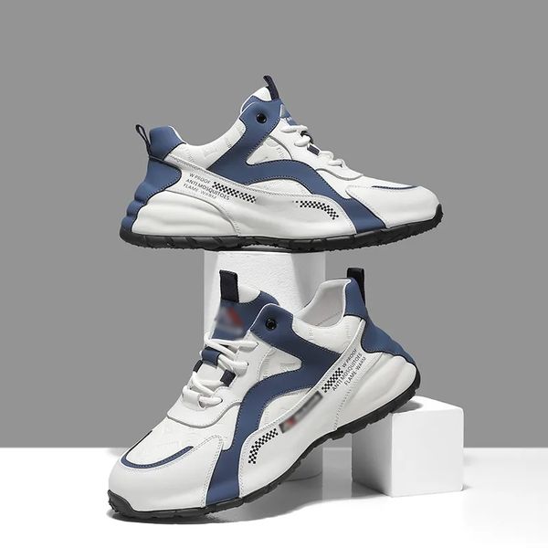 

Designer shoes Premium Quality Men's Slip-Resistant Boots Featuring Heel Elevating Technology, Blue