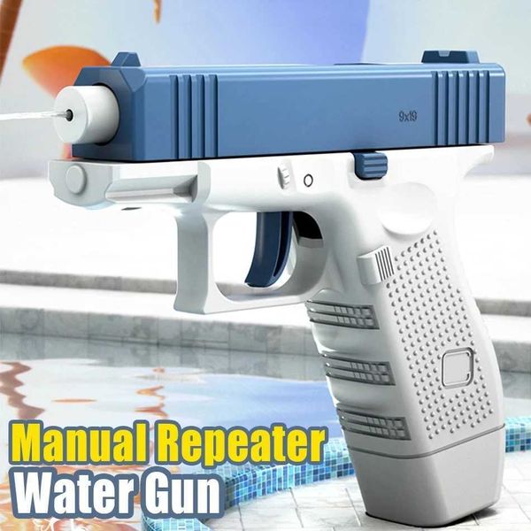 

water Childrens storage gun shooting toy automatic summer outdoor game water sports beach toy children boys girls adults Y240925