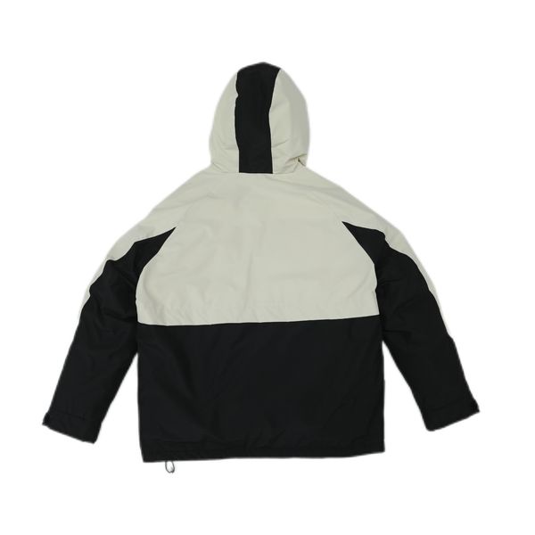 

Factory Wholesale Men's Sport Zipper Jacket 100% Polyester Waterproof Hooded Winter Style Anti-Cold Sporty Style Sustainable, Black