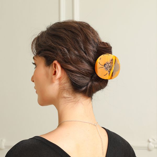 

New acetate fruit series scrunchies light luxury back of the head hair scrunchies