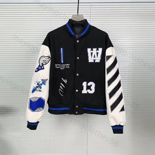 Mens Winter Jacket Varsity Designer Casual Outwear Coat jackets womans coats leather windbreaker polo bomber
