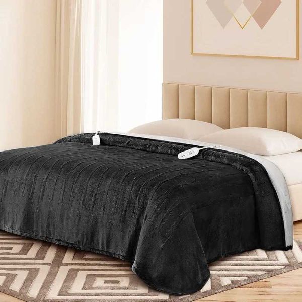 

Thermal dual control large size 84 x 90 inch flannel 5 heating settings automatically turns off thermal blanket after 10 hours Y240927