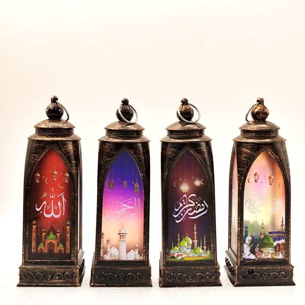 

Middle East festival arch luminous printing decoration LED lights to send family to send children small gifts