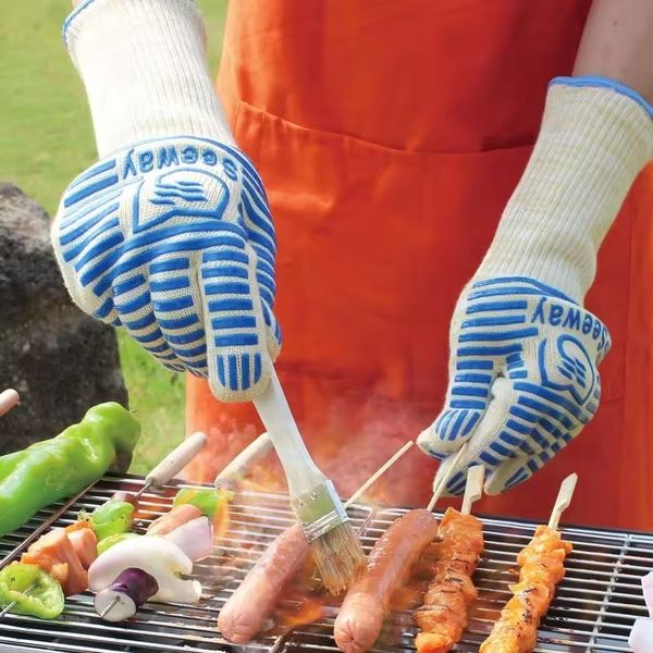 

heat resistant barbecue gloves for cooking and baking