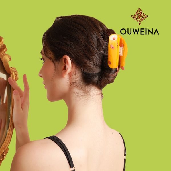 

New fun grab clip senior acetic acid hair grab versatile coiffure shark clip exquisite hair accessories wholesale