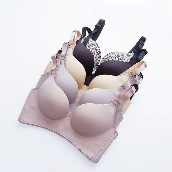 

Biyou Tefang high-end breathing bra without steel ring, Black