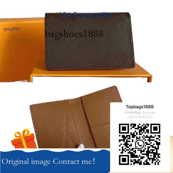 

Brand Wallets Designer Women Coin Purse Credit Card Holders Wristlets Clutch Bag Men Wallet Mens Wallets Handbag 363-Aa, Deep brown