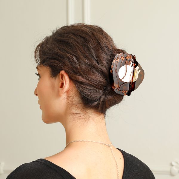 

New back of the head acetate headdress hair accessories hair clips bangs cute ponytail clip