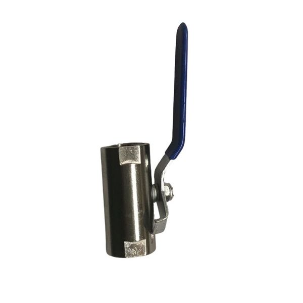 

Stainless steel wide ball valve with threaded valve fittings