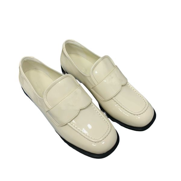 

Women shoes designer shoes Luxury shoes Dress Shoes Womens Fashion Casual shoes Genuine Leather Loafer Shoes apricot white black shoes Slip-On shoes, Color3