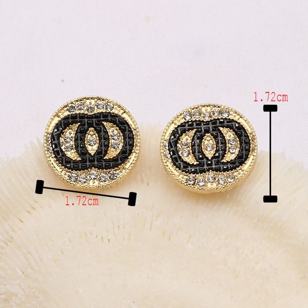 

20Style Earring Simple Sier Ear Stud Famous Women Geometry Cross Round Letter Crystal Rhie Pearl Earrings Bride Wedding Party Jewerlry Christmas Gifts