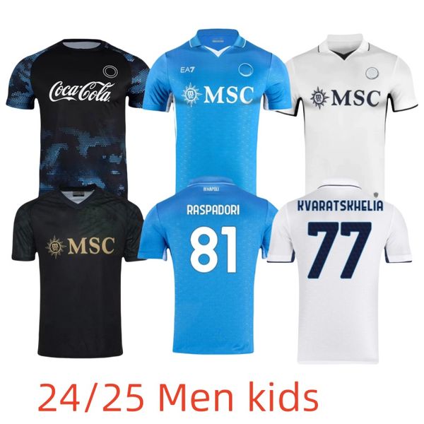 

4XL Napoli jersey 24 25 soccer jerseys 2024 2025 KVARATSKHELIA tuta napoli Halloween special shirt LUKAKU MINJAE maillot kid ZIELINSKI H.LOZANO football shirts, Away