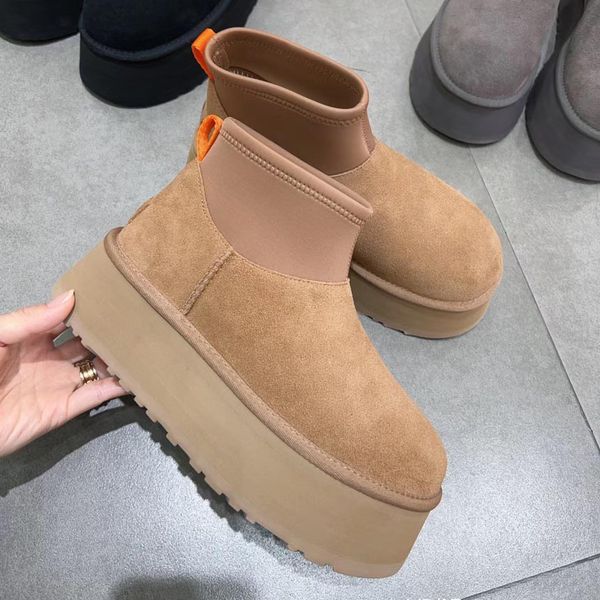 

Tasman Slippers mens Tazz Fur snow boots Australia sheepskin slipper Classic Ultra Mini platform boot winter Suede Shearling slides wool shoes designer booties ., *-1