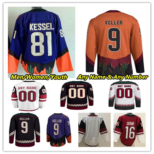 

Clayton Keller Hockey Jersey Matias Maccelli Lawson Crouse Nick Schmaltz Bjugstad Alexander Kerfoot Sean Durzi Liam O'Brien Jason Zucker Michael Carcone COYOTE, White