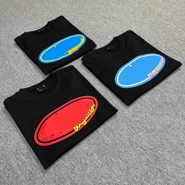 

Summer Daily Shirt Devi1 1sland Wear Cotton New Tshirts For Men Colorful Printed Short Sleeve T-shirt Street Loose Trendy Women Lovers T Shirts, 3153 black red