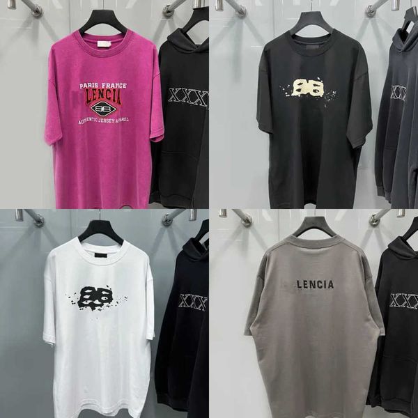 

Summer bale New Designer T shirt short sleeve waves Tee Men Women Lovers luxury T-shirts Fashion senior Pure cotton high quality casual sports tops tshirtsSAFB, 43