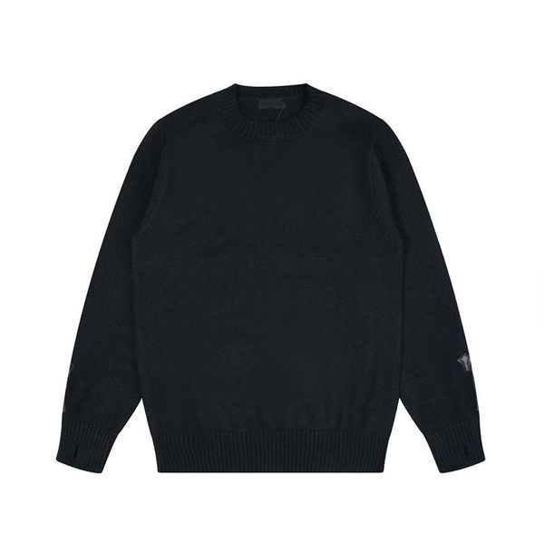 

Mens Chron Hear Sweaters Fashion Men' Casual Round Long Sleeve Luxury Brand Sweater Men Women Letter Printing Sweaters, D1