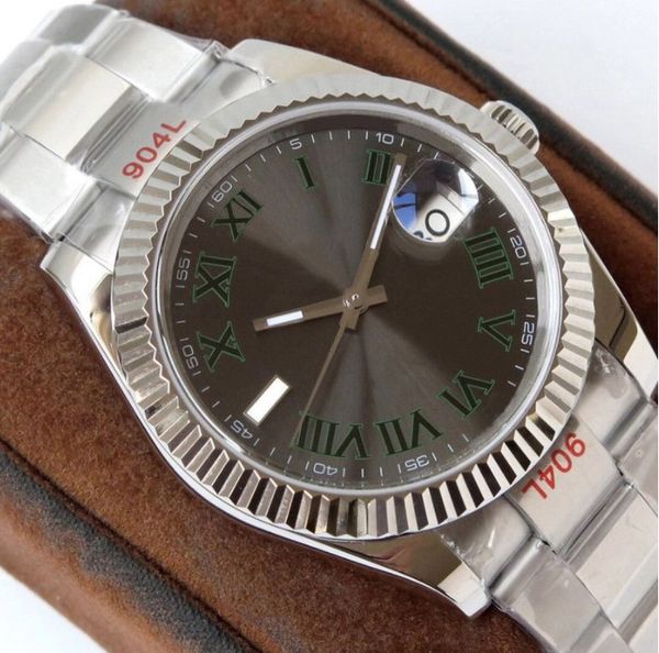 

Mens Mechanical Watches 36/41MM Automatic Full Stainless steel Luminous Waterproof Women Watch Couples Style Classic Wristwatches montre de luxe, 15