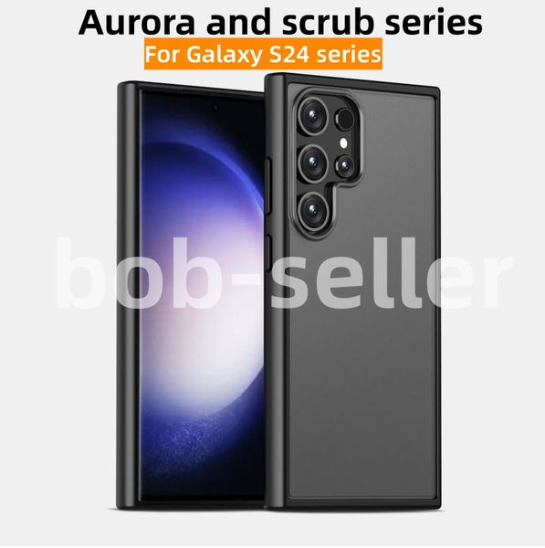 

For Samsung S24 ultra phone case Transparent Aurora and Frosted Series New S24pro Protective case Airbag anti drop S24 Ultra Case Anti Fouling And waterproof
