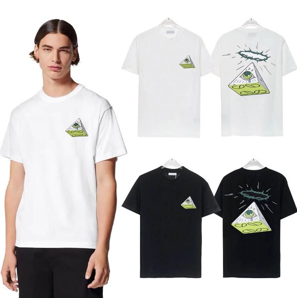 

Fashion Mens T Shirts Women Designers T-shirts Tees Apparel Tops Mans Casual Chest Letter Shirt Luxurys Clothing Polos Sleeve Clothes Tshirts, L3