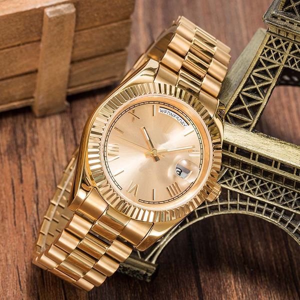 Luxury Watch Mens Watch 2813 Movement Stainless Automatic Full Steel Watch Waterproof Luminous Montre De Luxe Designer Watch