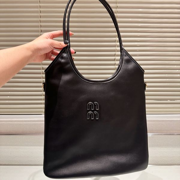 

Tote Bag Solid Color Handbag Limited Edition Tote Bag Cowhide Large Capacity Simple and Beautiful Super Practical Size 35*33cm, Red