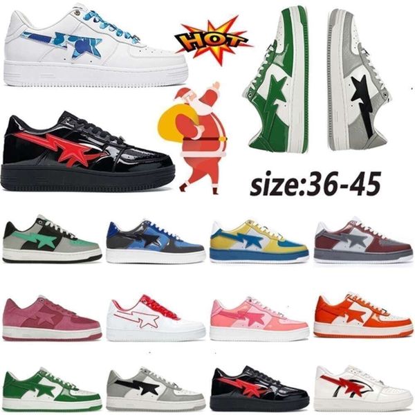 

Designer Shoes Mens Womens Skate Shoe Men Women Bapestars Camouflage Low Outdoor Sports Sneakers with Box Size 35-46 hot sale hot sale, 27_a