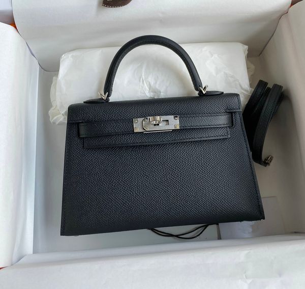 

10A Mirror Quality Designer Full Handmade Customizable Bag Genuine Leather mini19cm 25cm 28cm Togo Handle Handbag Black Purse Crossbody Shoulder Bags With Box