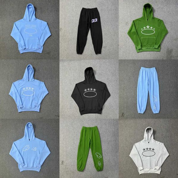 

Dvils Island Cotton Loose Dsignr Print Fashion Cortz Hoodies Sweatshirts for Men Knittd High Street Sports Suit Mens Tracksuit, Red