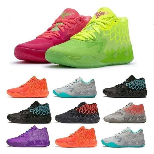 

Lamelo Ball 1 Mb.01 02 Basketball Shoes Sneaker Black Blast Buzz City Lo Ufo Not From Here Queen City Rick and Morty Rock Ridge Red Mens Trainers Sports Sneakers Shoes, 12