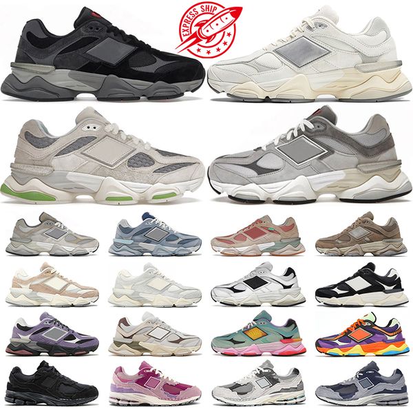 

Designer 9060 casual shoes men women 9060s Black Castlerock Grey Bricks Wood Sea Salt White Mushroom 2002r Pack Phantom 550 White Green Mens Trainers Sneakers, #52