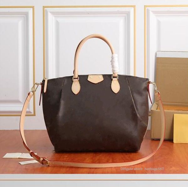 High Quality Designer Tote Woman Shoulder Bags handbag women purse with flowers letters serial number free shipping luxury fashion
