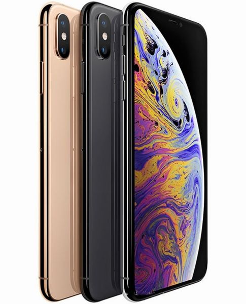 Original Apple iPhone XS Max Phone 6.5" Unlocked 4GB RAM 64GB/256GB refurbished Smartphone