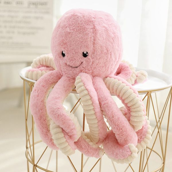

Cute 80CM Giant Pink Octopus Plush Large Octopus Stuffed Animals Toy Doll for Kids Birthday Valentine Christmas, Mix/leave a message