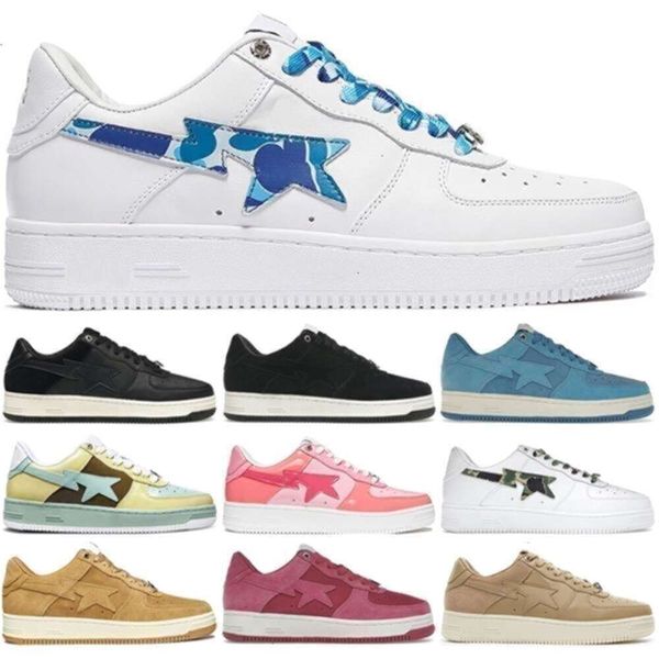 

2024 Shoes Platform Mens Trainers Camo Stars White Green Red Black Yellow Sneakers Size 36-45, Watermelon