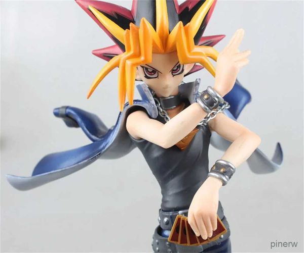 

Action Toy Figures Anime Yu-gi-oh! Yugi Muto Atem PVC Action Figure Collectible Model Doll Toy 20cm, Khaki