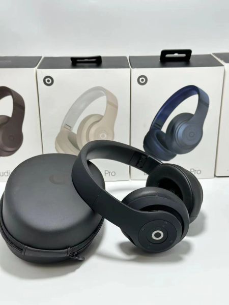 

wireless studio pro Bluetooth Wireless Headphones Noise-cancelling headphones Magic Sound Recorder pro, Brown