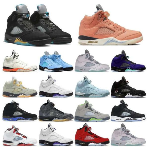 

Basketball Shoes Jumpman 5 Men 5S Racer Blue Raging Red Bluebird Moonlight Sail Alternate Bel Shattered Backboard Mens Trainers Outdoor Sports Sneakers 40-47