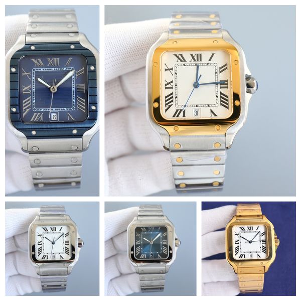 

Men's Watch 40mm Geneva Stainless Steel Strap 2813 Mechanical Movement Watch Stainless Steel Case dhgates Watch Montre De Luxe Jason 007