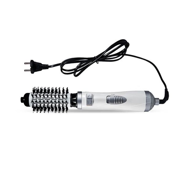 

2024 EU Plug Hairdryer Brush, 800-1000W Dryer Volumizer, 360° Rotating Hot Air Brush for Styg and Curg, Portable Hair Styler, Black