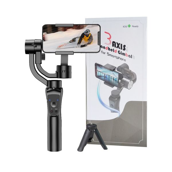 

Handheld Popular S5 Three-Axis Mobile Phone Stand Stabilizer Ptz Vlog Shooting Anti-Shake Outdoor Shooting Shooting Stabilizer wholesale