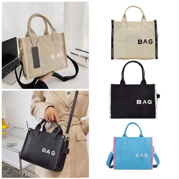 

Designer Bag tote bag Women Handbag Shoulder Bag Mini Canvas Crossbody Shopping Luxury Fashion Tote Bag Black Large Handbags, 37