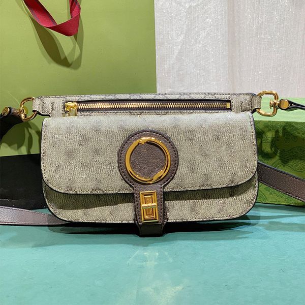 

2024 New Fashionable Handbag Luxury Designer Bag High Quality Leather Great Grade Club Bag Square One Shoulder Crossbody Bag Half Moon Bag, Black