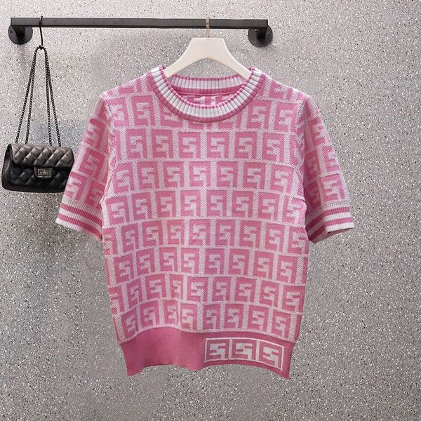 

New Designer Womens T Shirt High-end Translucent Lace Sexy Women Top Long Shorts Sleeve 2 3 Colors Fashion -L, 1_color